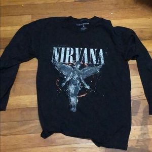 Black nirvana tee